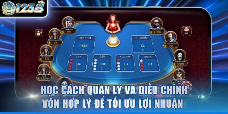Học cách quản lý và điều chỉnh vốn hợp lý để tối ưu lợi nhuận 